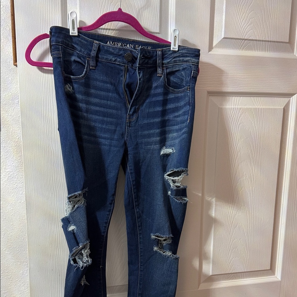 American Eagle Outfitters Indigo Boyfriend Jeans